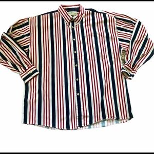 Natural Issue red, white and blue button d…